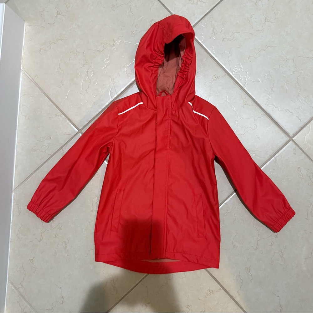 Cat and Jack Hooded Raincoat Size 5T